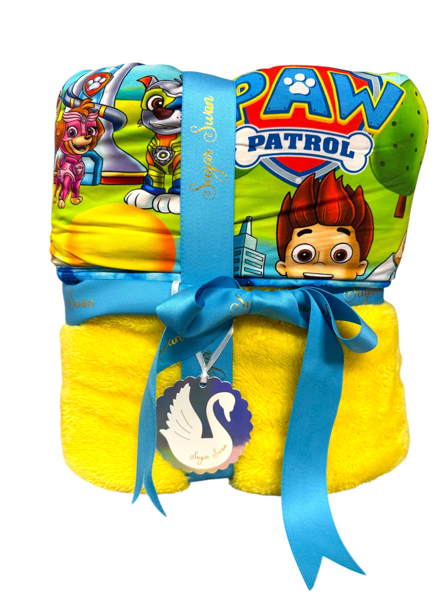 Paw Patrol Bamboo on Plush Blanket 60X60