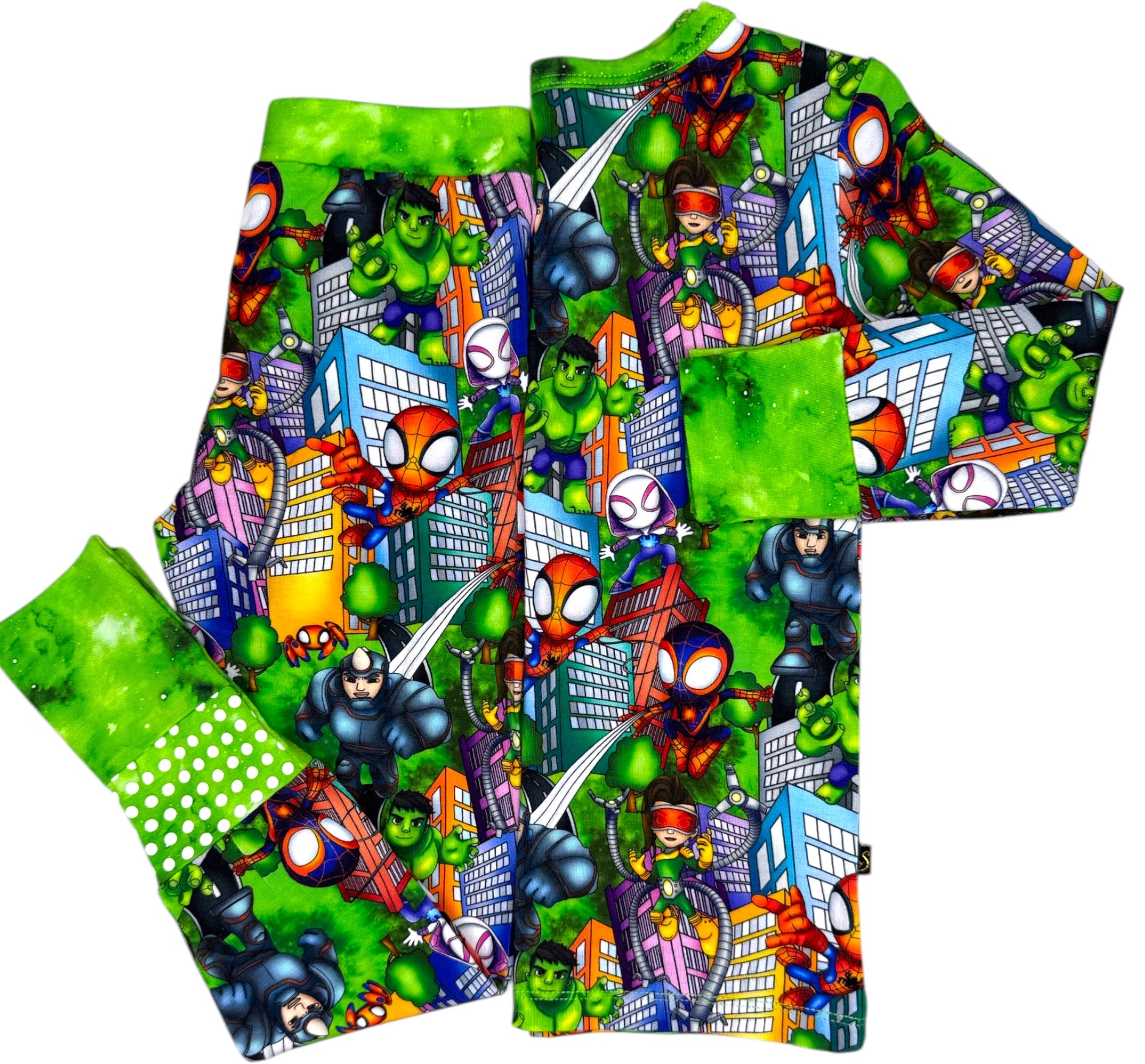 Spidey Long Sleeve Set NON Convertible Feet